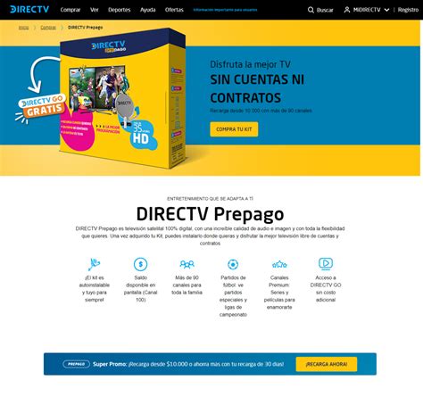 recargas DIRECTV